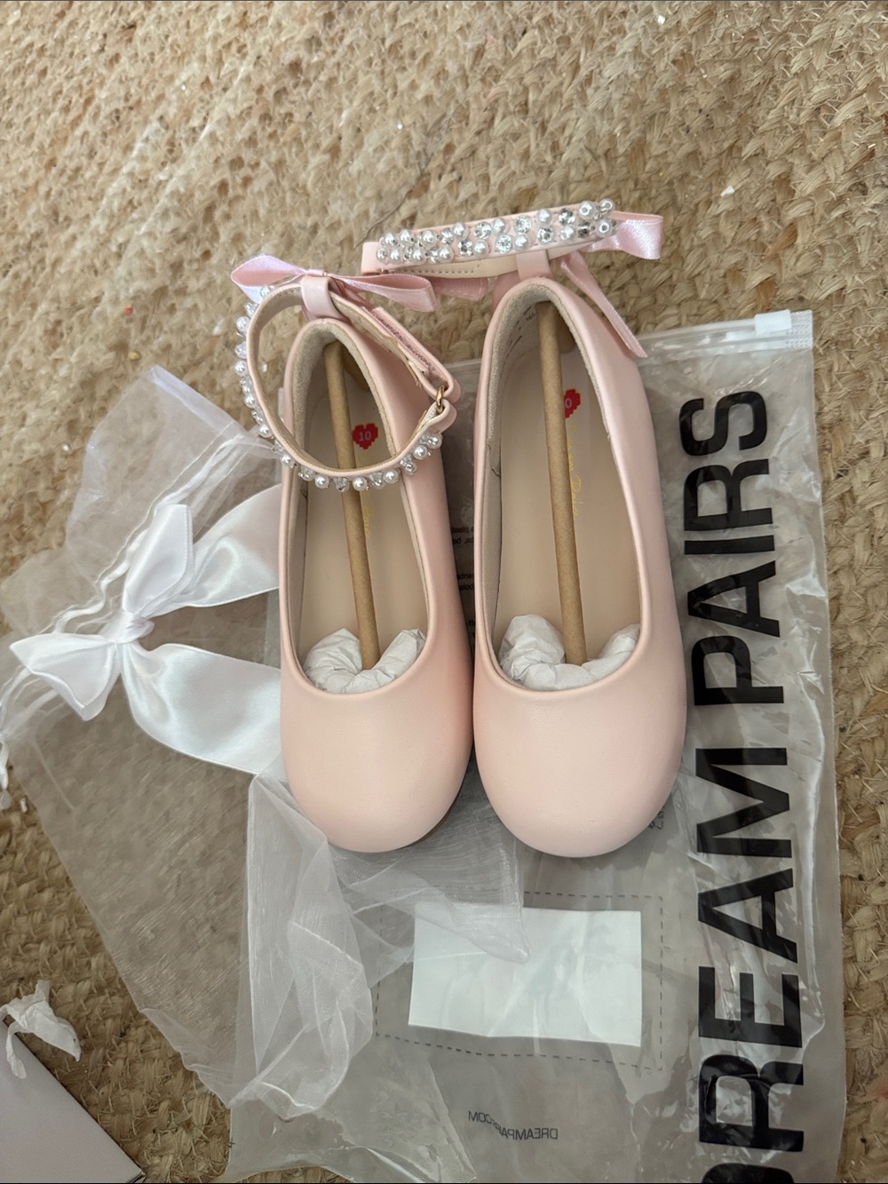 Dream Pairs Pink Women's Flats (US 10)